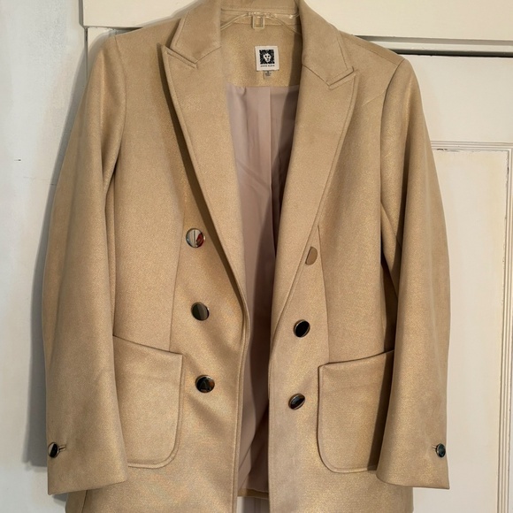 Like NEW Anne Klein Scuba Suede Jacket - Picture 4 of 6